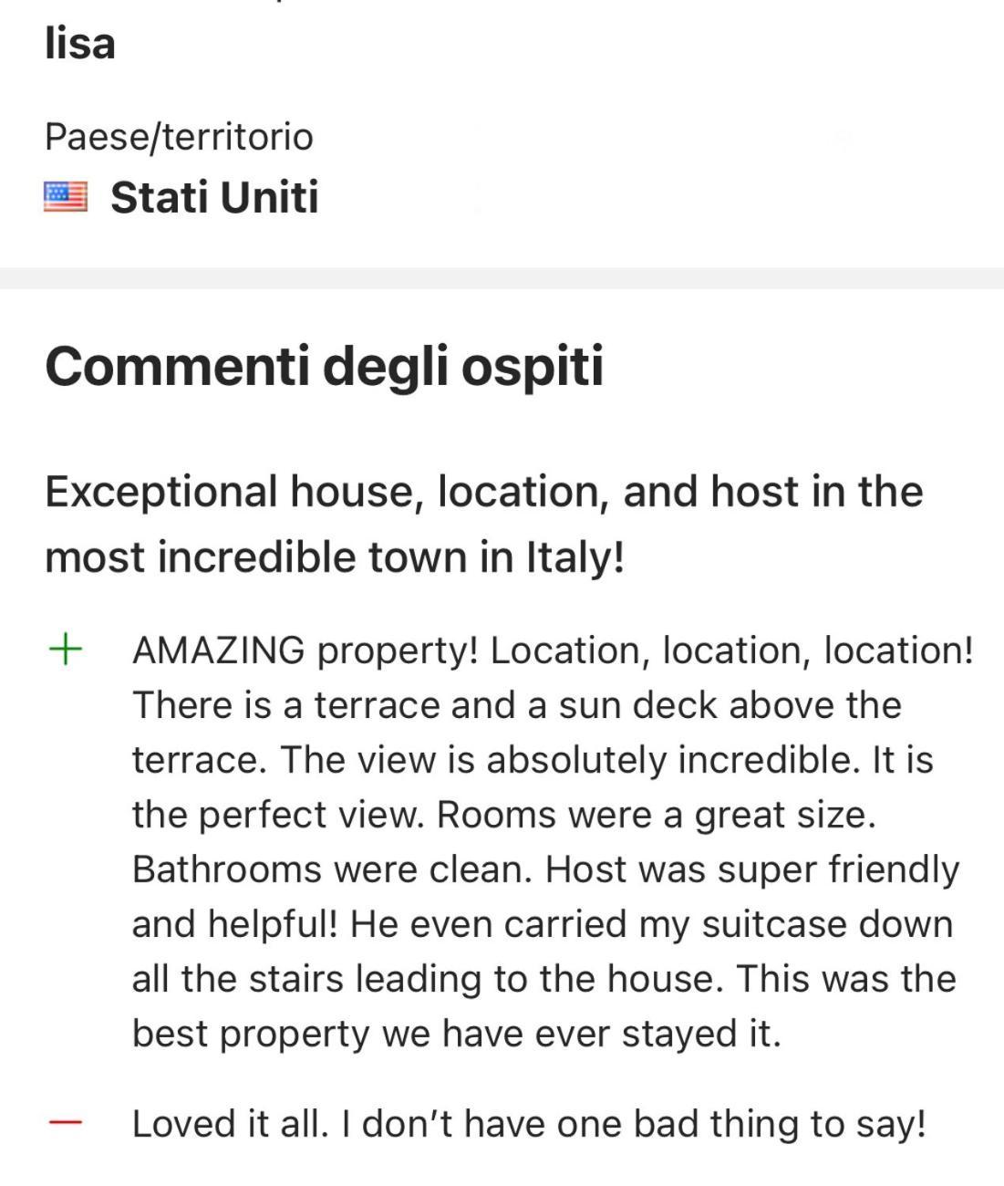 Casa Positano公寓 外观 照片